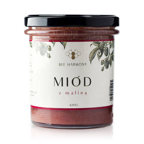 miód malina BeeHarmony